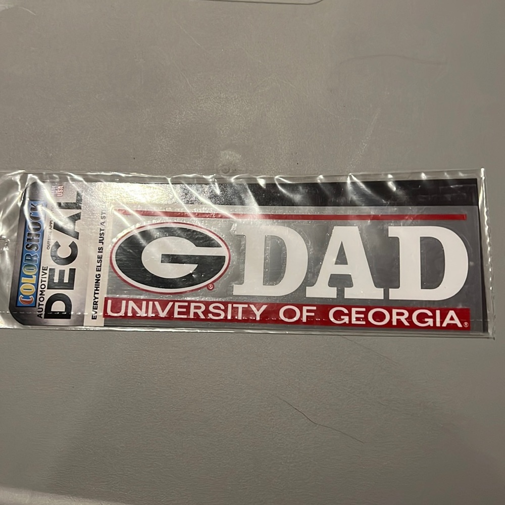 Georgia Dad Decal Sticker